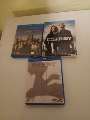 Blu-ray levyjä 5e / kpl