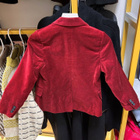 H&M PUNAINEN BLEISERI KOKO 122 - pikkukuva 2
