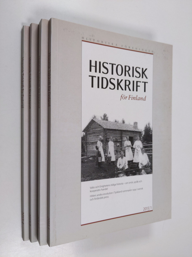 Historisk tidskrift för Finland 2013 (1-4)