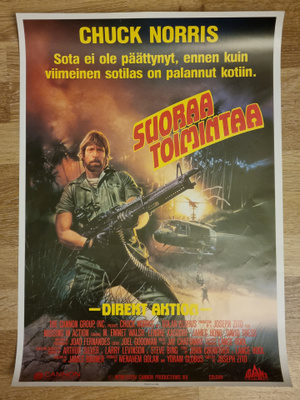 Elokuvajuliste: Suoraa Toimintaa (1984)