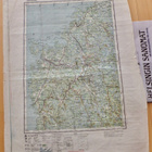 VANHA CCCP Puna-Armeijan Kartta Vaasa 1937 - pikkukuva 1