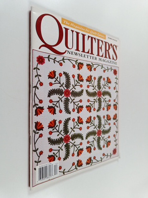 Quilter's newsletter magazine 12/1997