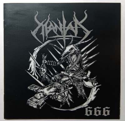 MANTAK 666 CD EP Black Metal 2009 HUIPPUKUNTO black sabbath