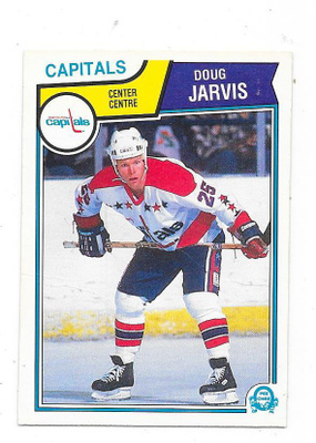1983-84 OPC #372 Doug Jarvis , Washington Capitals