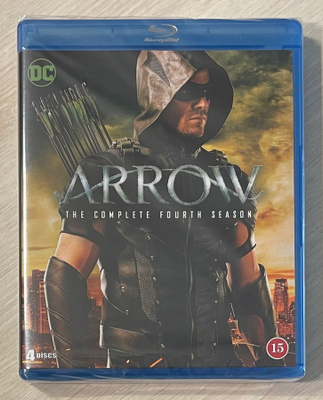 Arrow: Kausi 4 (Blu-ray) DC Comicsin sarjakuvista (UUSI)