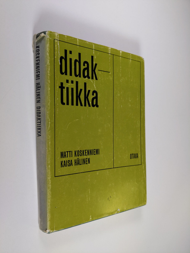Matti Koskenniemi ym. : Didaktiikka : lähinnä peruskoulua...