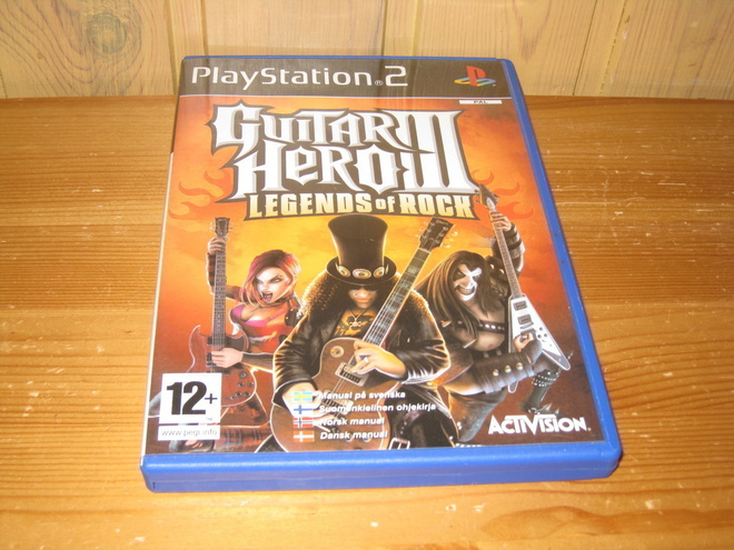 Guitar Hero III Legends of Rock Ps2