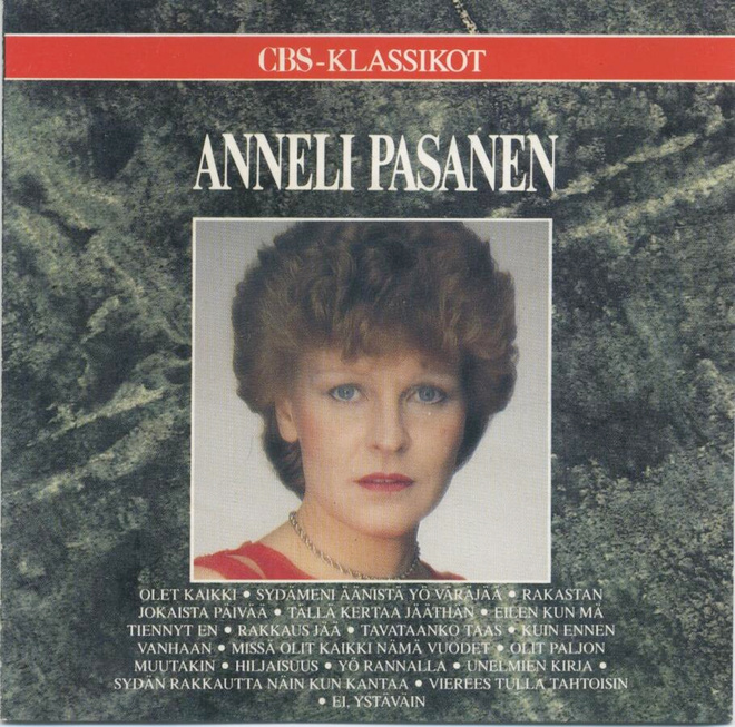 ANNELI PASANEN: CBS-Klassikot – CD 1989 - 16 biisin kokoelma