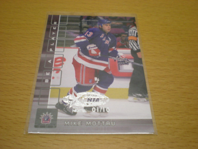 Mike Mottau 2001-02 Be A Player Memorabilia # 57 All-Star Fa