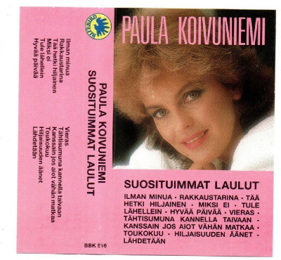Paula Koivuniemi Suosituimmat laulut