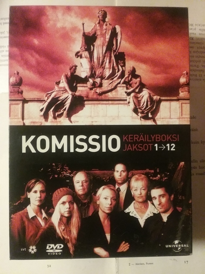 Komissio • keräilyboksi: jaksot 1 - 12 (DVD)