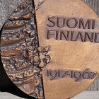 Suomen Itsenäisyyden 50-v juhlamitali -RONSSIA, - pikkukuva 1
