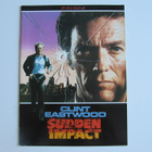 Clint Eastwood Sudden Impact Japanilainen elokuva kirjanen - pikkukuva 1