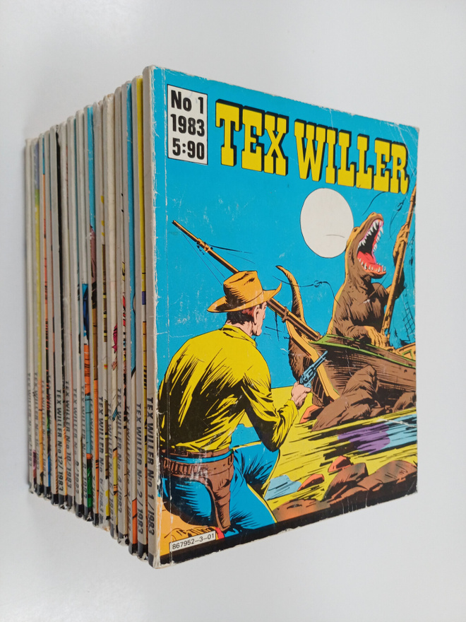 Tex Willer vuosikerta 1983 (puuttuu nro 11)