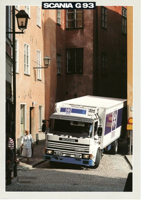 Scania G93 -esite, 1989