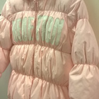 Vaaleanpunainen Benetton Untuvatakki / Toppatakki koko 160cm - pikkukuva 5