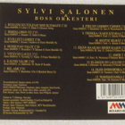 Sylvi Salonen & Boss Orkesteri • Sylvi CD - pikkukuva 2