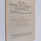 Rolf Nevanlinna : Studia logico-mathemathica et philosoph... - pikkukuva 1