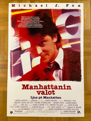 Vanha elokuvajuliste: Manhattanin valot