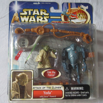 STAR WARS - EPISODE II - Yoda with Force Powers