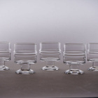 1021. 5kpl Iittala 'Pisararengas' juomalasi. Timo Sarpaneva. - pikkukuva 1