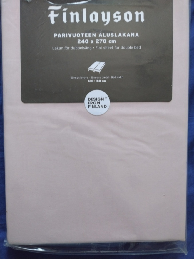 Finlayson aluslakana 240*270cm UUSI