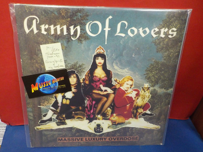 ARMY OF LOVERS - MASSIVE LUXURY OVERDOSE M-/EX+ -91 LP