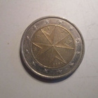 2 € KOLIKKO RAHA MALTA 2008 KUVA MALTAN RISTI - pikkukuva 1