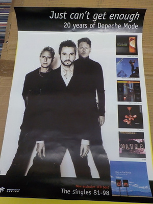 DEPECHE MODE - THE SINGLES 81-98 PROMO JULISTE (W)
