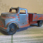 VANHA METALLINEN KUORMA-AUTO LONE STAR MADE IN ENGLAND - pikkukuva 1