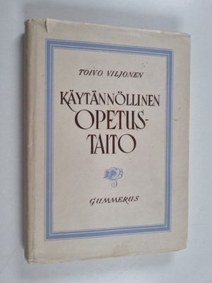 Toivo Viljonen : Käytännöllinen opetustaito