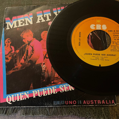 MEN AT WORK: Quien puede ser ahora * +1 * SPA 1981