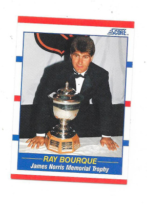 1990-91 Score #363 Ray Bourque  Boston Bruins