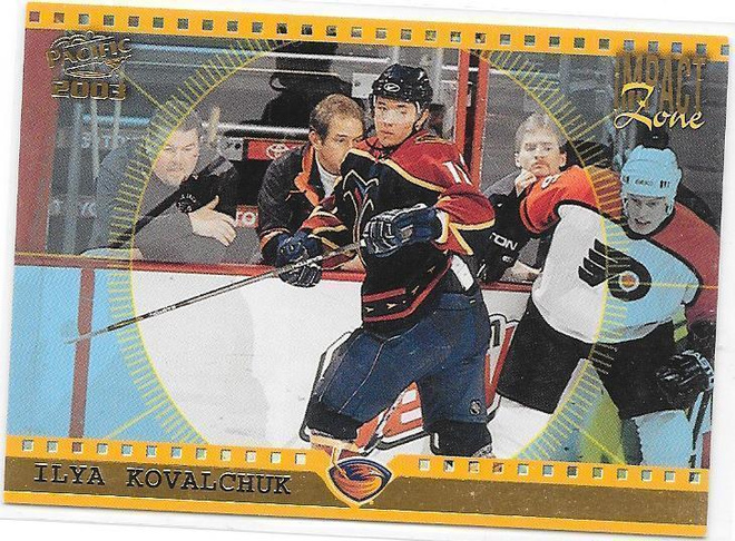 2003-04 Pacific Impact Zone #2 Ilya Kovalchuk Atlanta