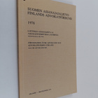 Suomen asianajajaliitto : Suomen asianajajaliitto 1978 - pikkukuva 1