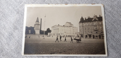 Tampere Keskustori, kulkematon vanha kortti 1900 luvun alku