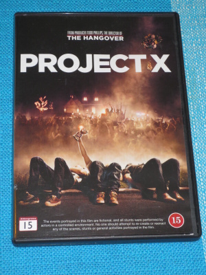 Dvd - Project X - Nima Nourizadeh -elokuva 2012