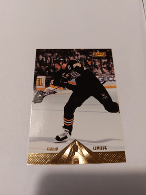 1996-97 Pinnacle #86 Mario Lemieux