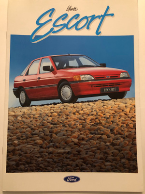 Myyntiesite - Ford Escort - 7/1990