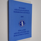Suomen asianajajaliiton toimistoluettelo 2001 - pikkukuva 1