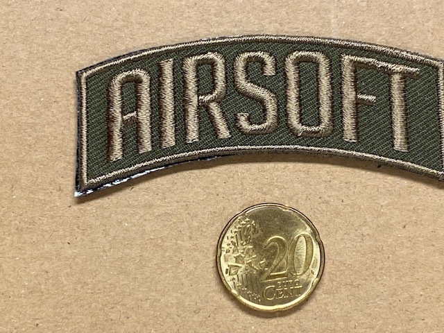 Airsoft brodeerattu hihamerkki