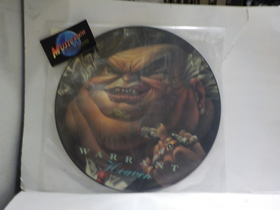WARRANT - HEAVEN EX+ UK 1989 1. PAINOS 12" MAXI