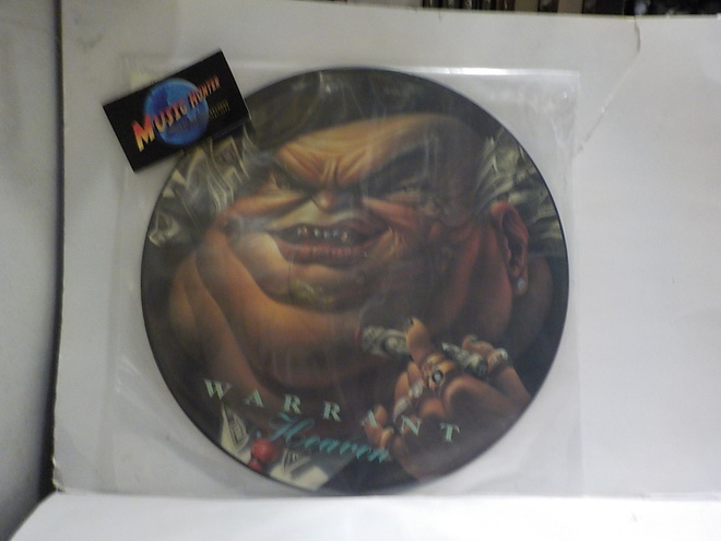 WARRANT - HEAVEN EX+ UK 1989 1. PAINOS 12" MAXI