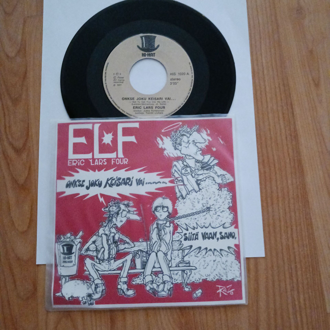 Eric Lars Four – Onkse Joku Keisari Vai...7" ps orig 1977 mm