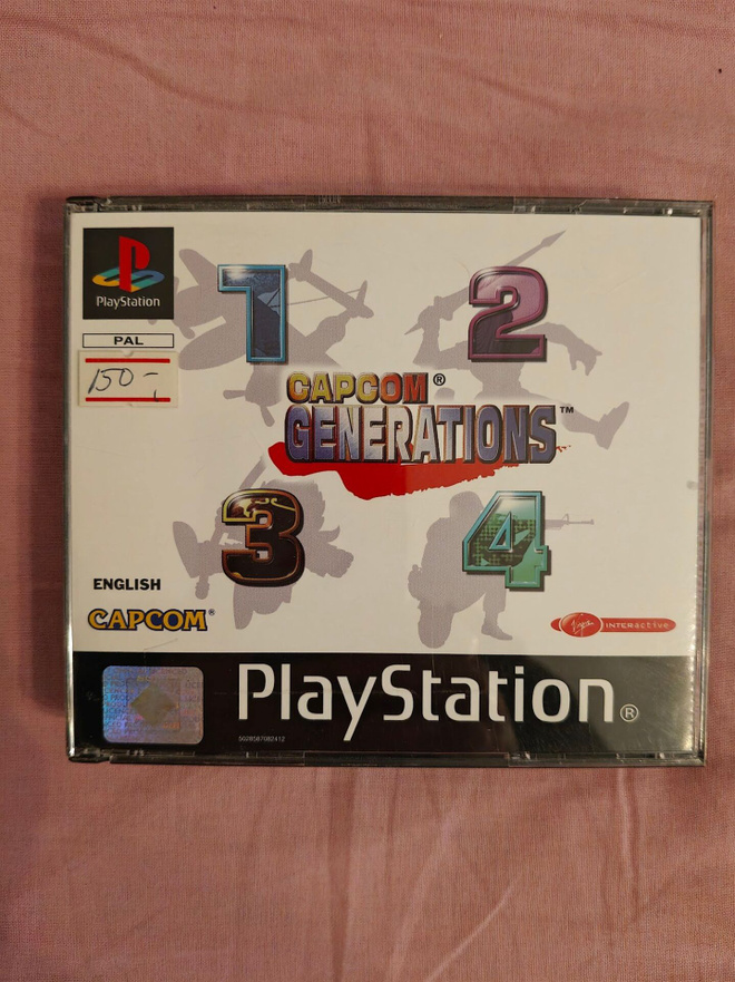 Capcom generations 1-4 ps1