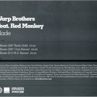 Warp Brothers Feat. Red Monkey • Blade CD Maxi-Single - pikkukuva 2