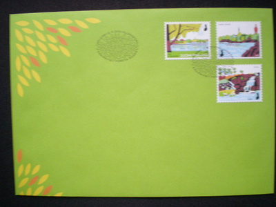 Vuoden 2018 FDC Kaupunkipuistoja II - LaPe 2566-2568