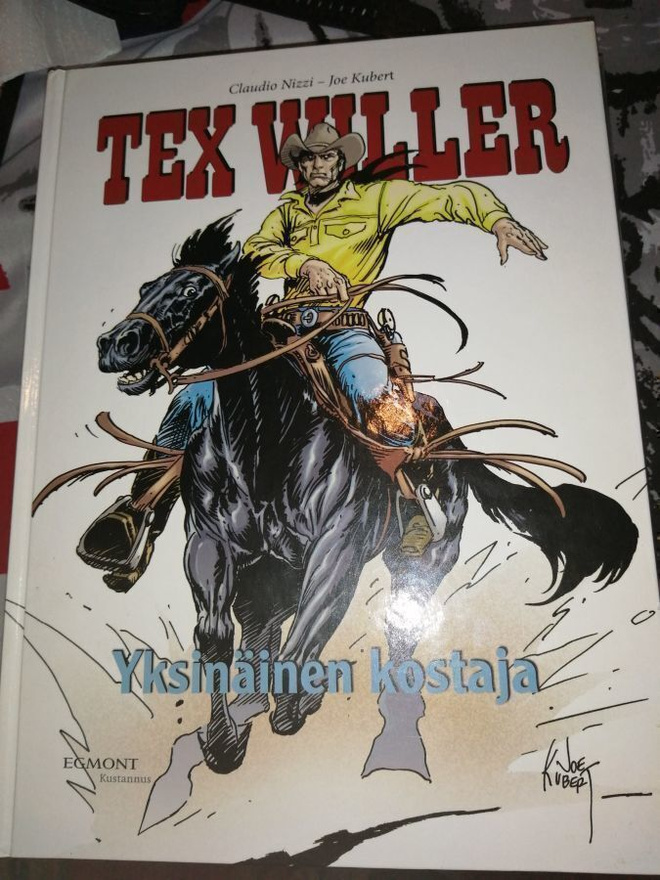 Tex Willer Yksinäinen Kostaja Suuralbumi Kovakantinen