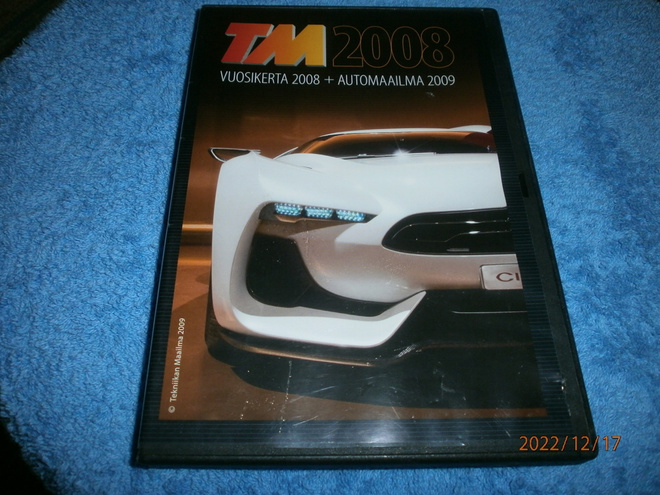 TM 2008 vuosikerta + automaailma 2009   -  DVD