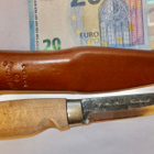 VANHA Puukko Marttiini Lumberjack Carbon Hiiliteräs - pikkukuva 1